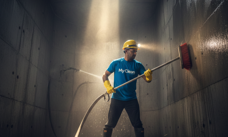 ماي كلين لتنظيف خزانات المياه